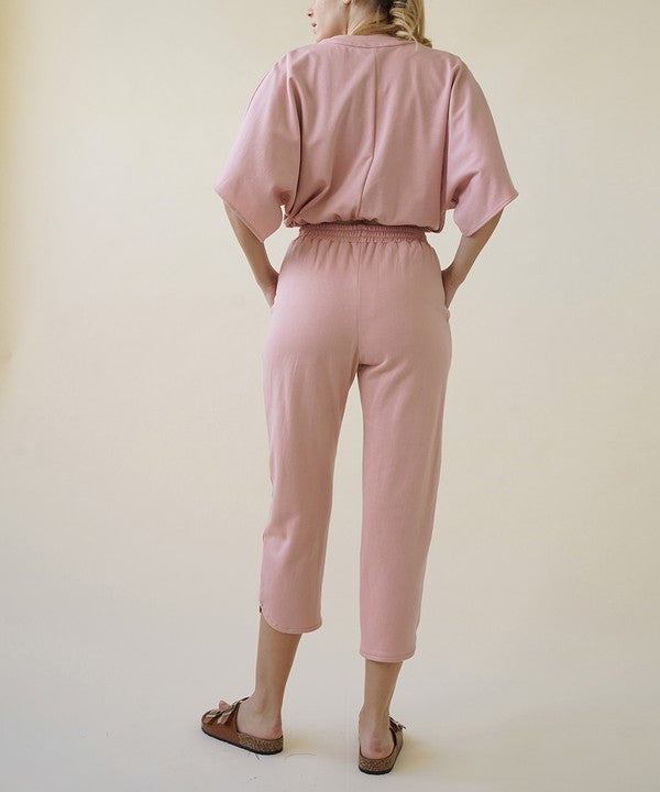 FABINA HEMP KIMONO WITH JOGGER SET