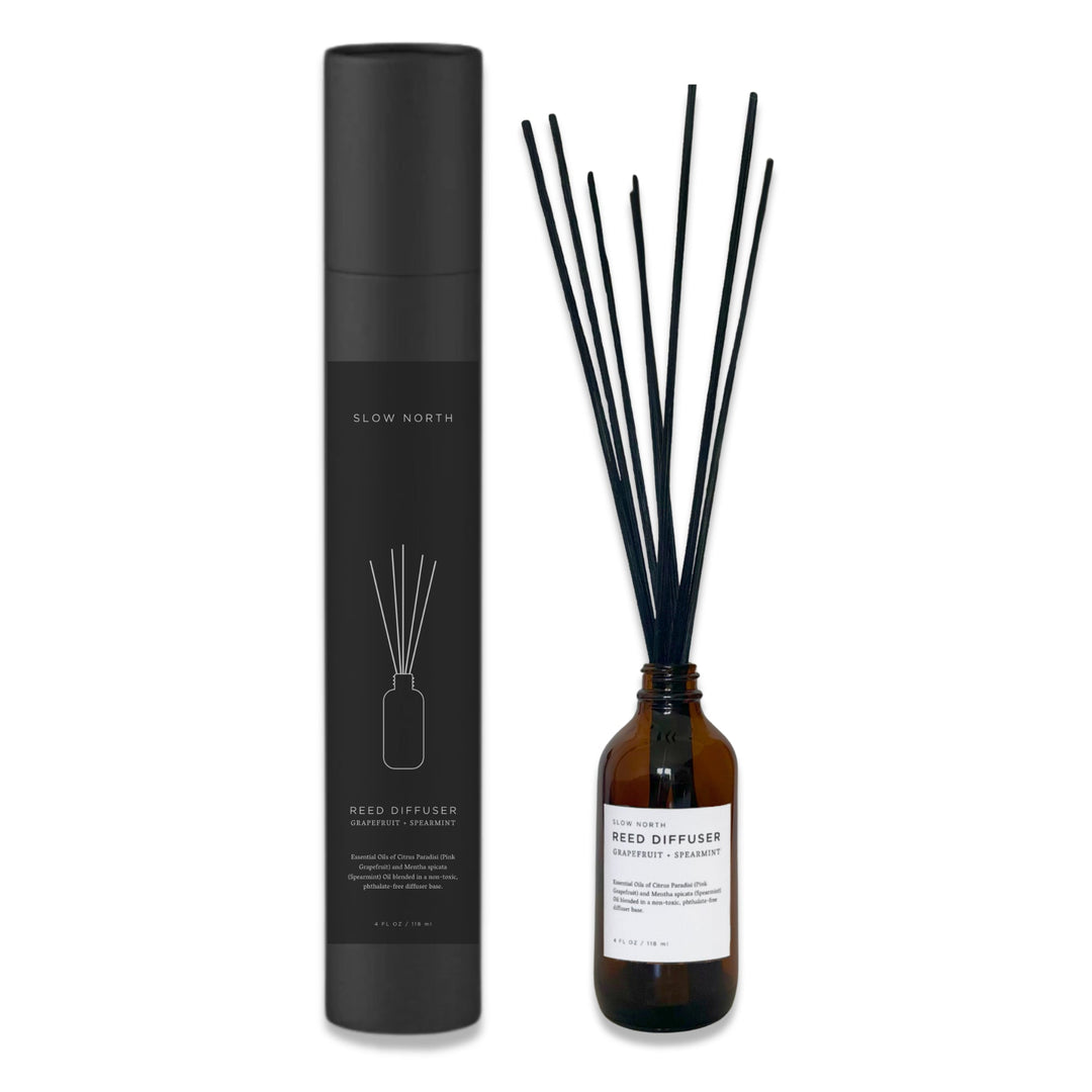 Slow North Grapefruit + Spearmint - Reed Diffuser