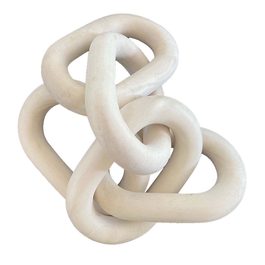 Blonde Cedar Wood 5 Link Chain w/ Dustbag