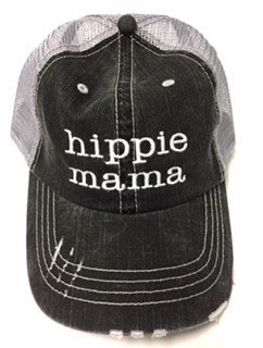 Hippie Mama Embroidered Hat