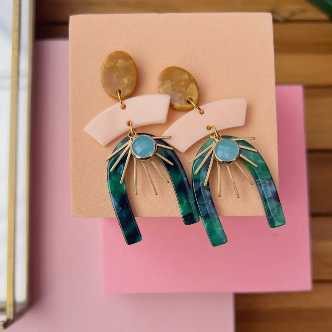 Tribe + Temple Jungle Glam Earrings - Boho Soho