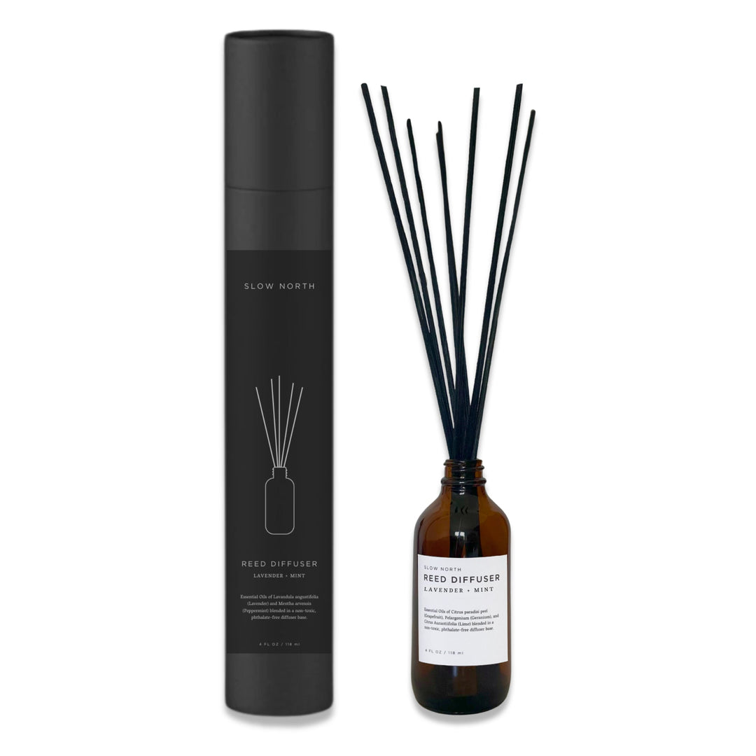 Slow North Lavender + Mint - Reed Diffuser