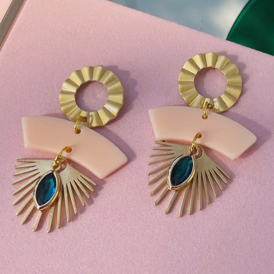 Tribe + Temple Fan Girl Deco Dangles - Boho Soho