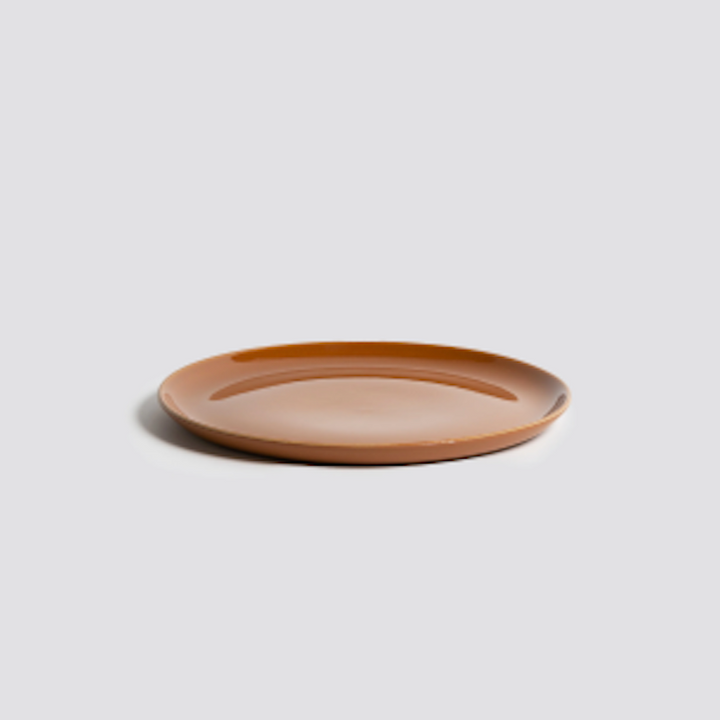 Gharyan Tunisian Dinner Plate Set of 4 - Terracotta