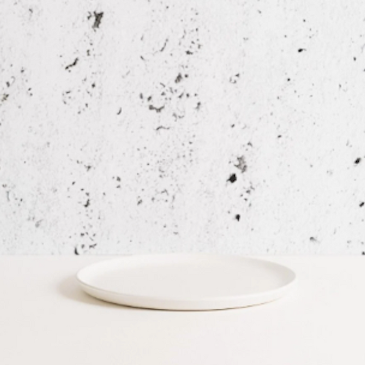 Gharyan Tunisian Side Plate Set of 4 - Matte White