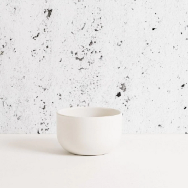 Gharyan Tunisian Bowl Set of 4 - Matte White