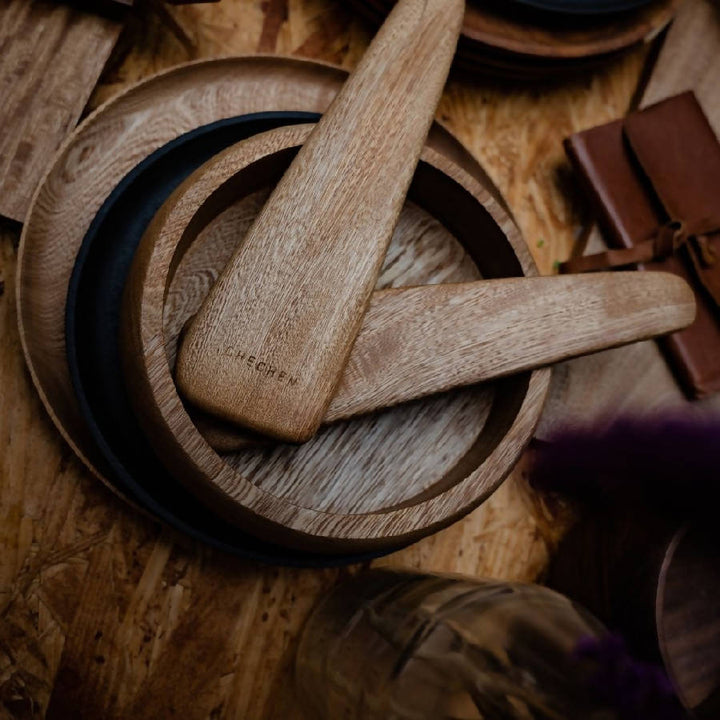 Chechen Wood Salad Spoons