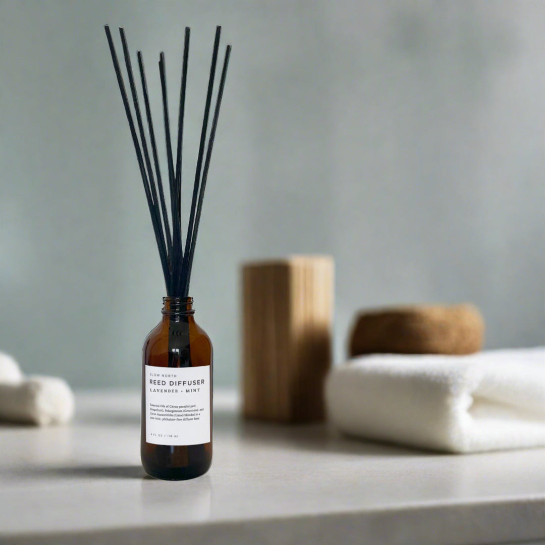 Slow North Lavender + Mint - Reed Diffuser