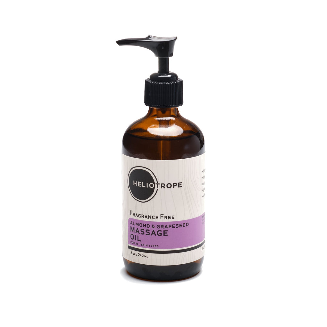 Heliotrope Almond & Grapeseed Massage Oil (HSF)