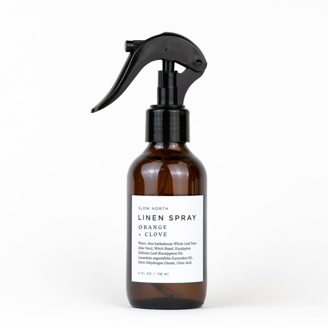 Slow North Linen Spray - Orange + Clove