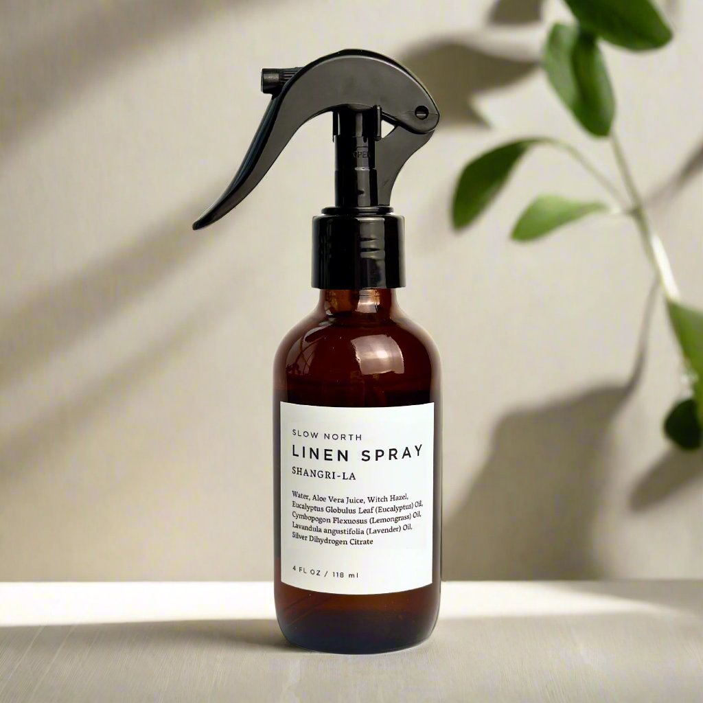 Slow North Linen Spray - Shangri-La - Eucalyptus + Lavender + Lemongrass