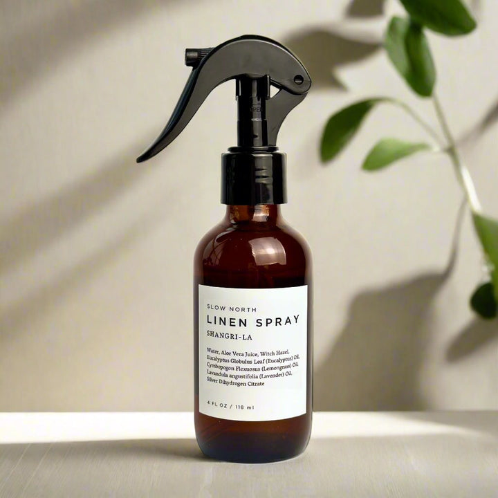 Slow North Linen Spray - Shangri-La - Eucalyptus + Lavender + Lemongrass
