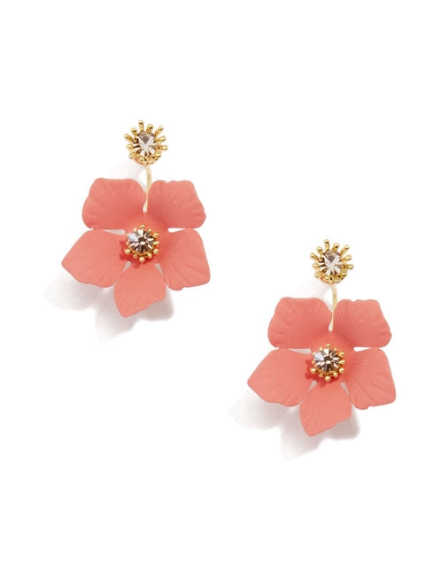 ZENZII Jewelry - Buttercup Jacket Floral Stud Earring - Boho Soho