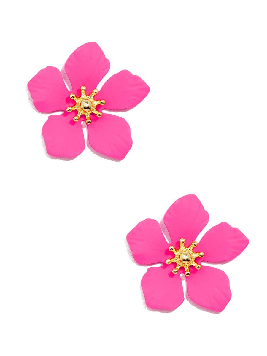 ZENZII Jewelry - Buttercup Floral Stud Earring - Boho Soho