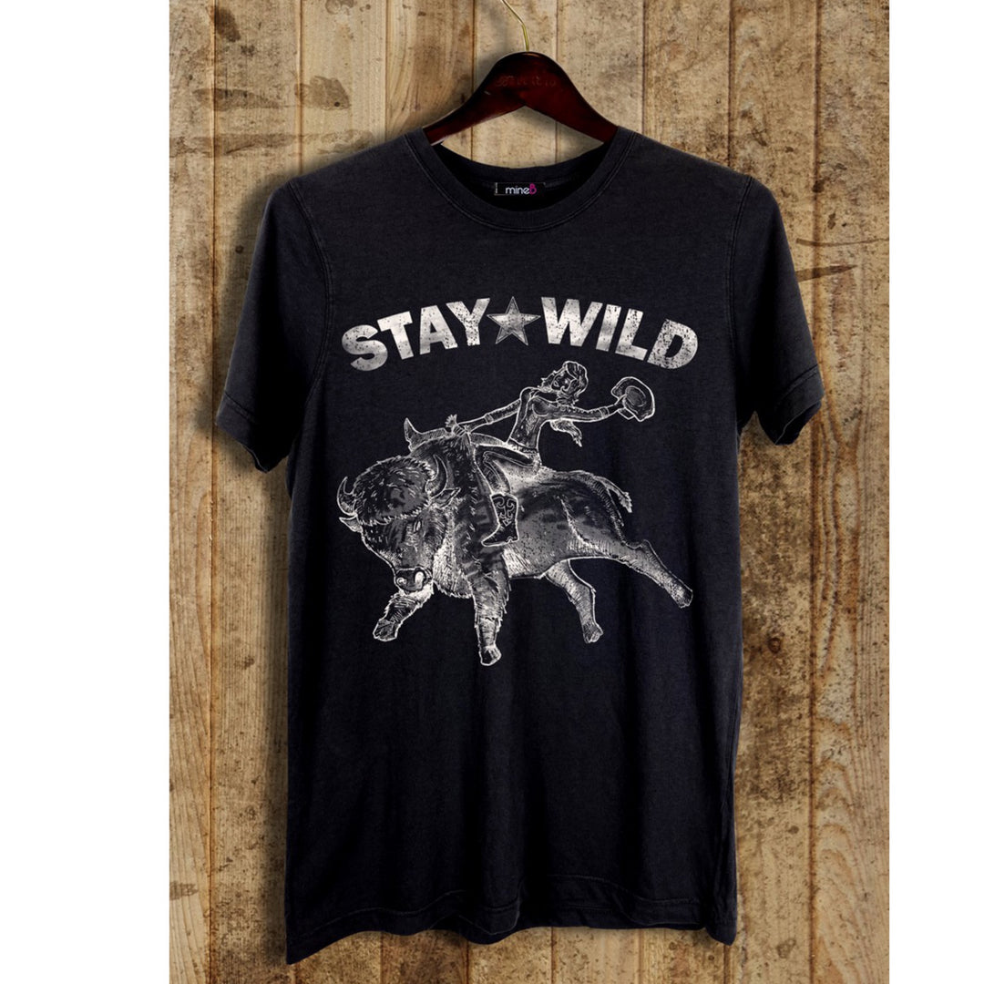 Stay Wild Graphic Tee - Boho Soho
