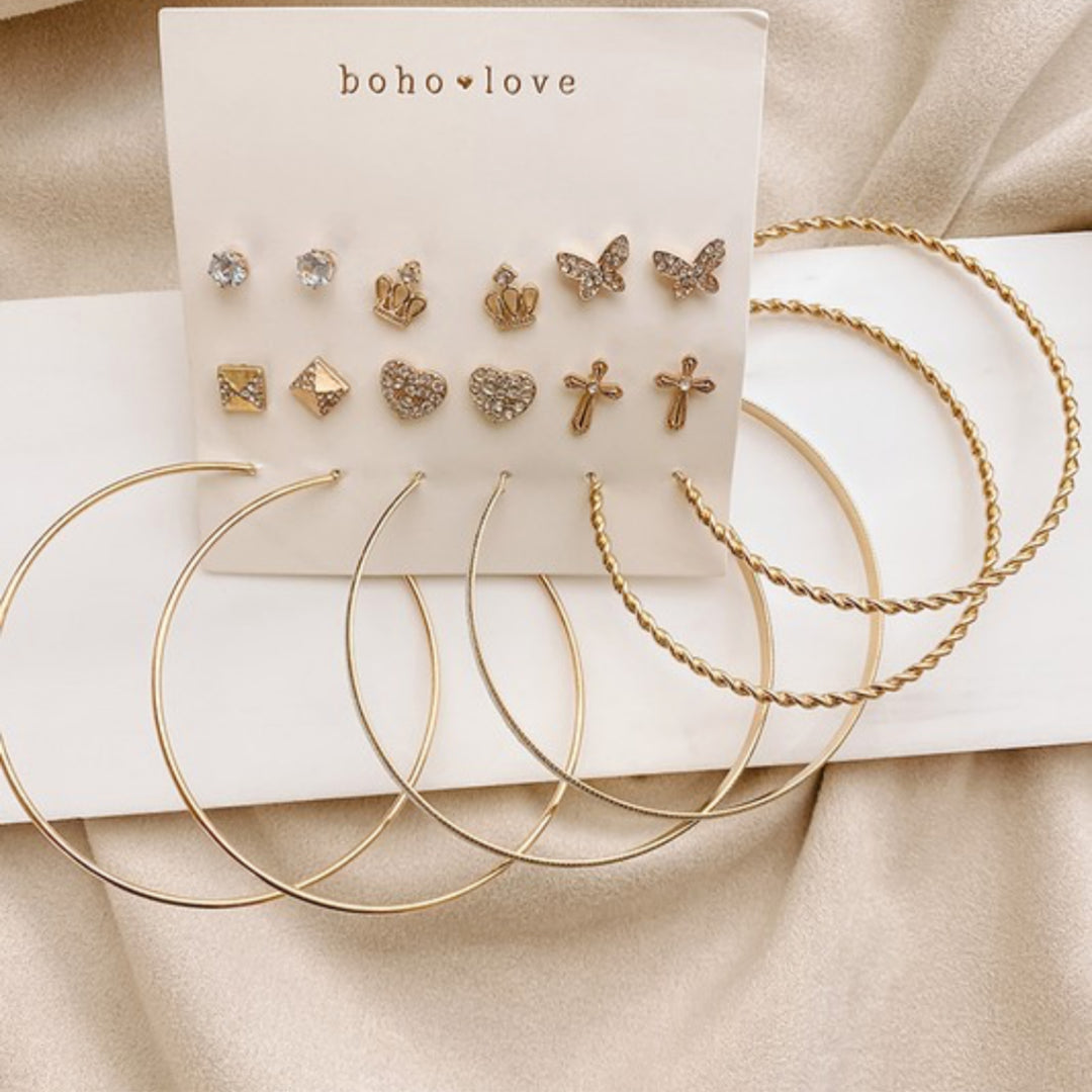 Boho Love Stud/Hoop Earring Packs - Boho Soho