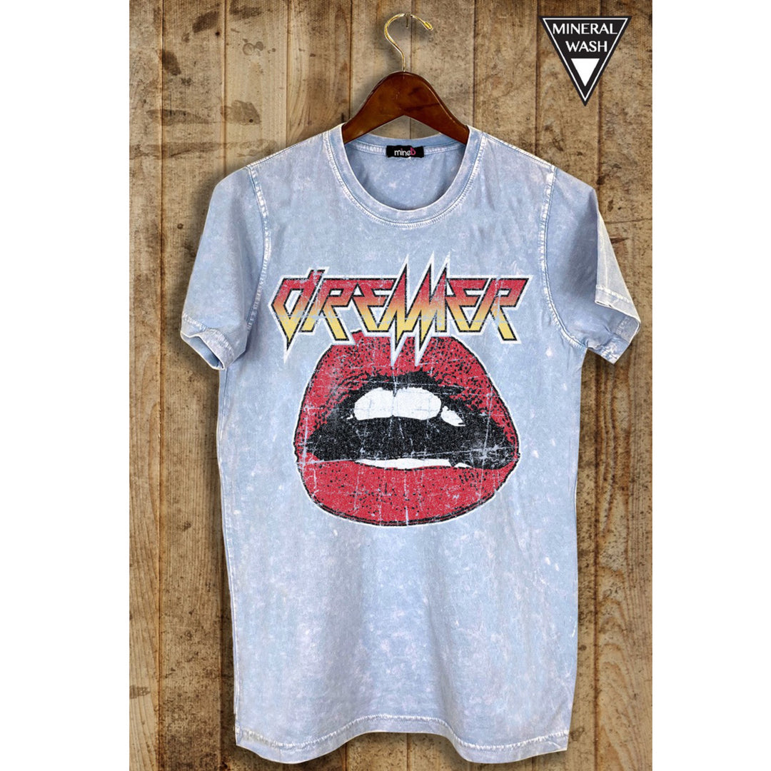 Dreamer Mineral Washed Graphic Tee - Boho Soho