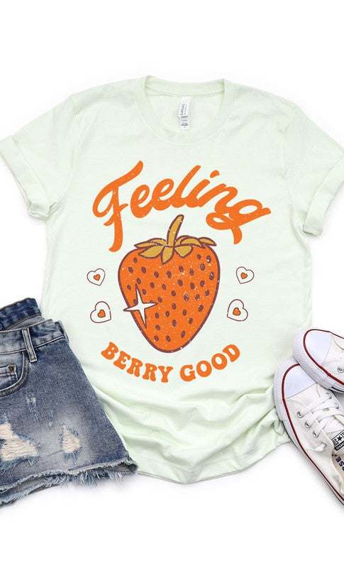 Retro Feeling Berry Good Graphic Tee