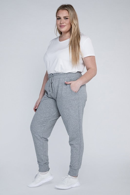 Ambiance Plus-Size Jogger Pants