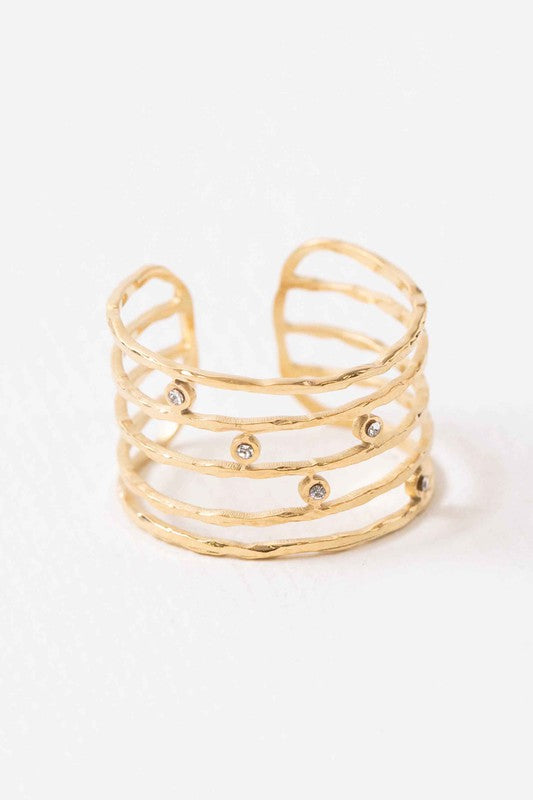 Twig Adjustable Ring - Boho Soho