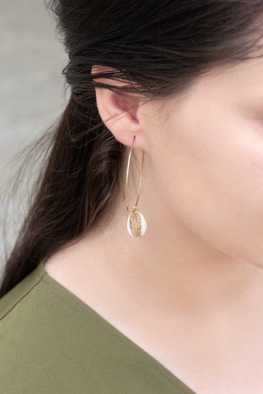 By the Shore Hoop Earrings - 14K - Boho Soho