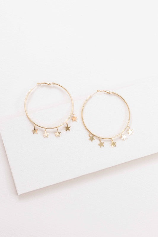 Night Dreamer Hoop Earrings - Boho Soho