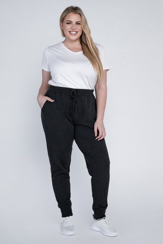 Ambiance Plus-Size Jogger Pants