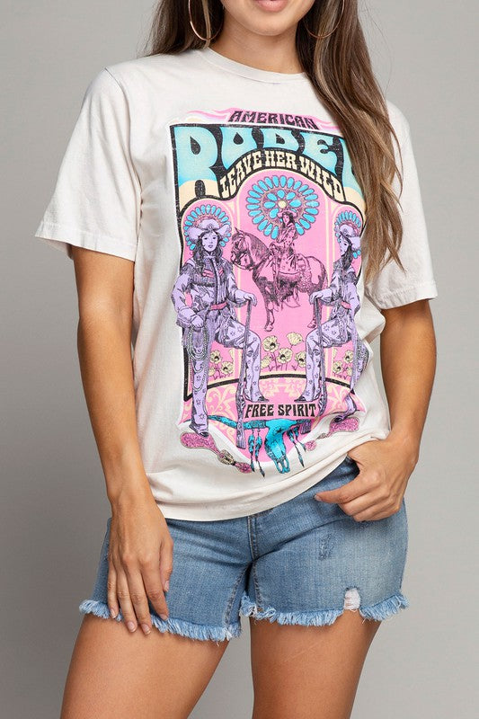 Lotus American Rodeo Graphic Tee