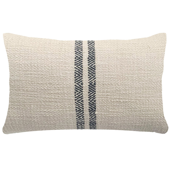 Hugh Lumbar Pillow - Cream