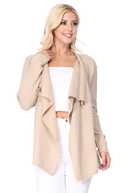 Mak Draped Stylish Cape Sweater Cardigan