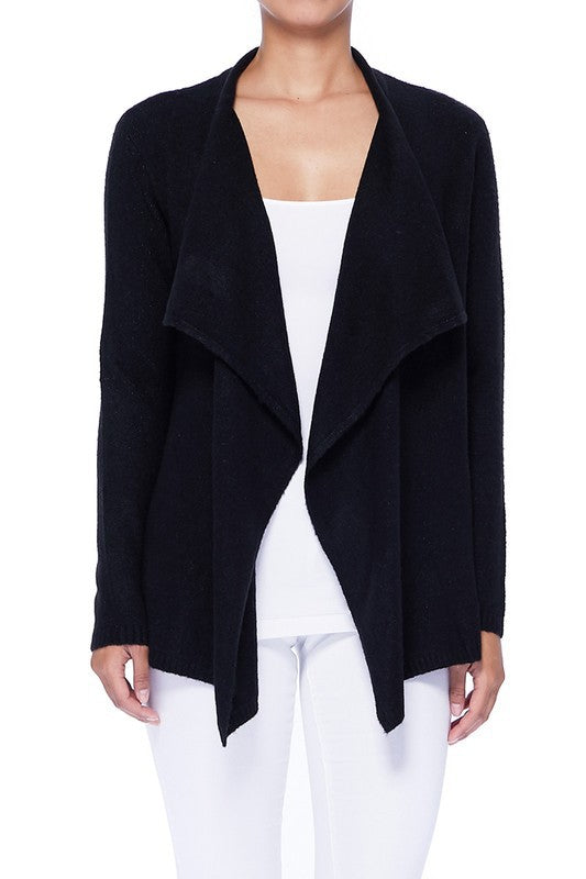 Mak Draped Stylish Cape Sweater Cardigan