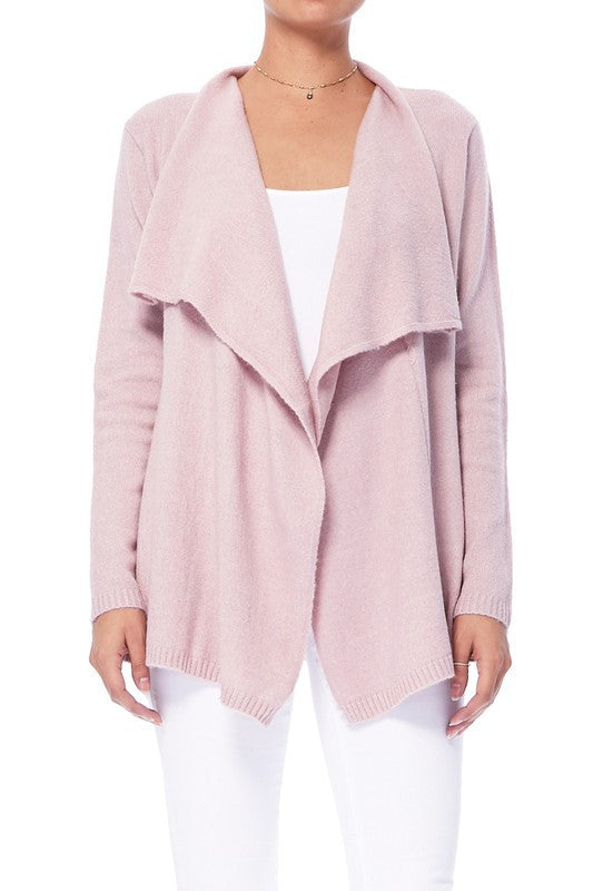 Mak Draped Stylish Cape Sweater Cardigan