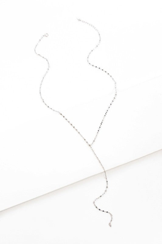 Chain Lariat Necklace - Boho Soho