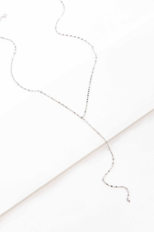 Chain Lariat Necklace - Boho Soho