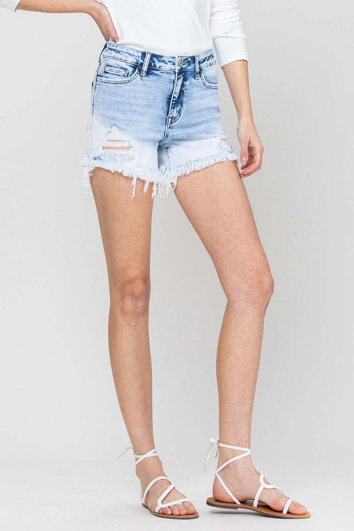 Vervet Rebecca Dip Dye High Rise Short - Boho Soho