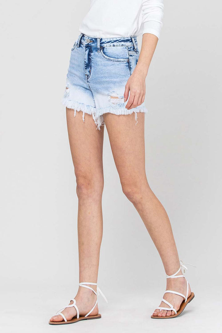 Vervet Rebecca Dip Dye High Rise Short - Boho Soho