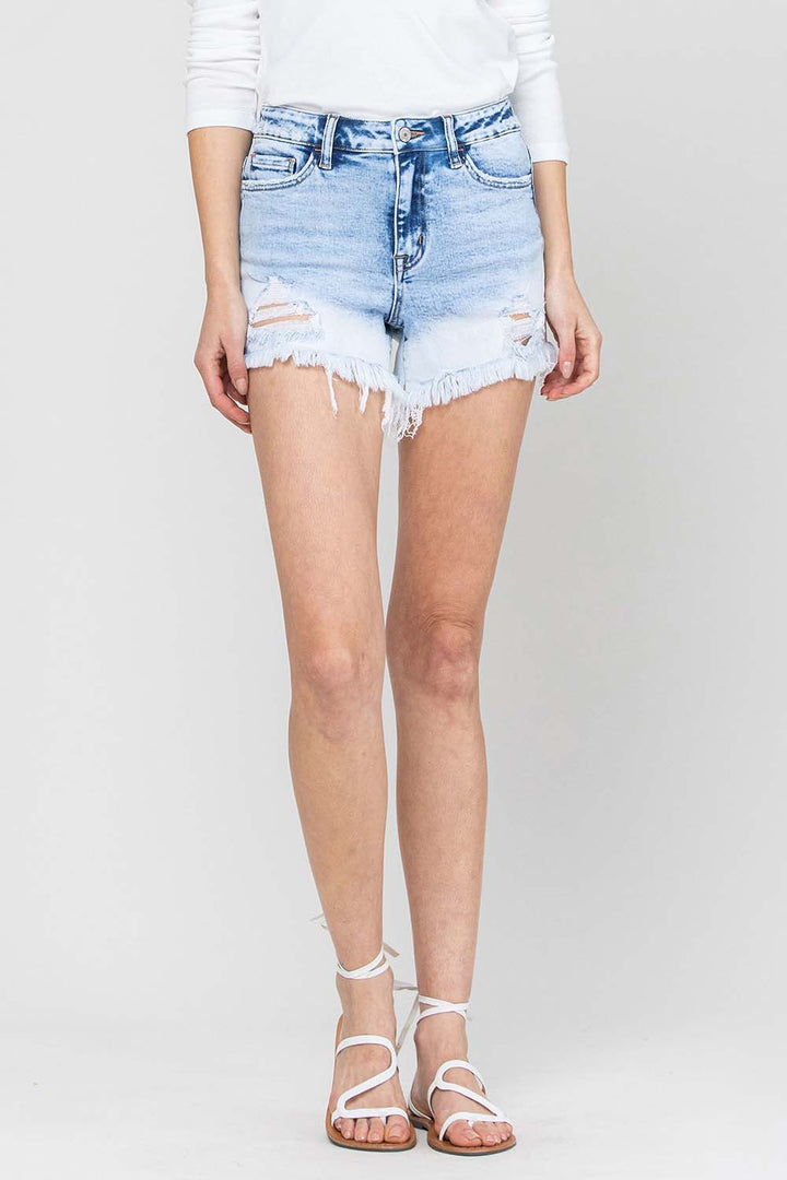 Vervet Rebecca Dip Dye High Rise Short - Boho Soho