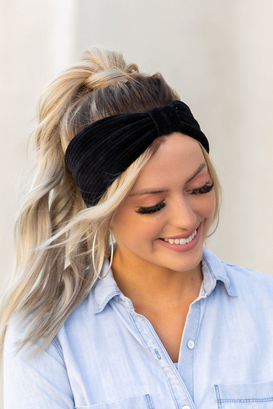 Corduroy Hair Headwrap