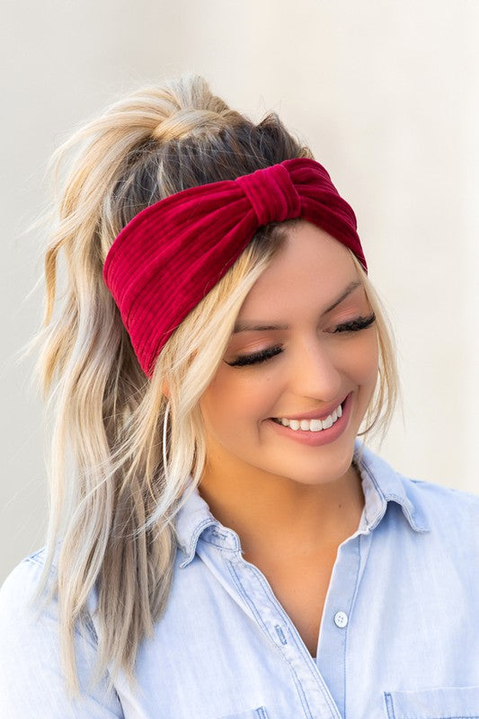 Corduroy Hair Headwrap