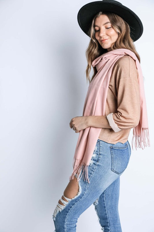 CASHMERE FEEL LONG SCARF