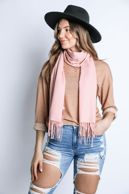 CASHMERE FEEL LONG SCARF