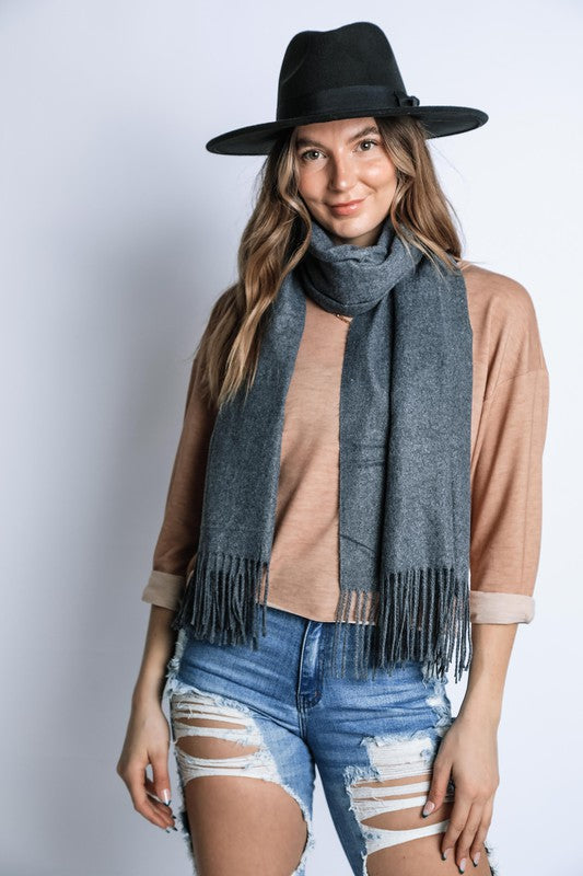 CASHMERE FEEL LONG SCARF