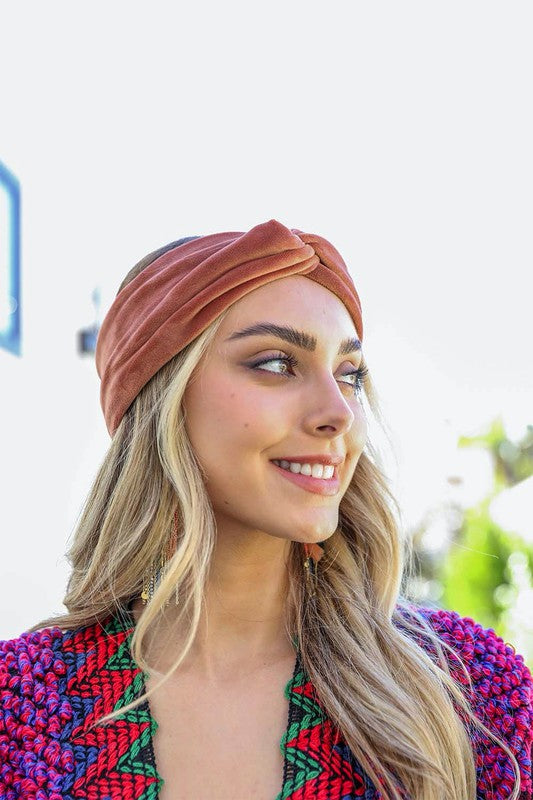 Super Soft Twisted Velvet Headbands