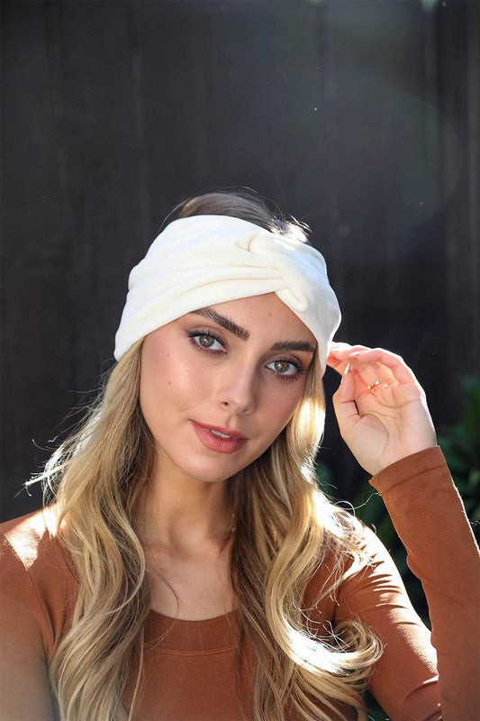 Super Soft Twisted Velvet Headbands