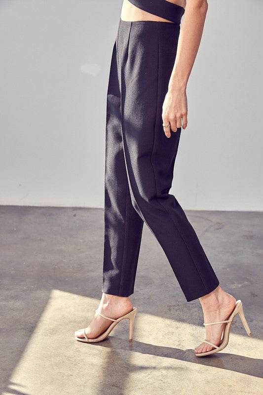 DO + BE COLLECTION High Waisted Slim Pants