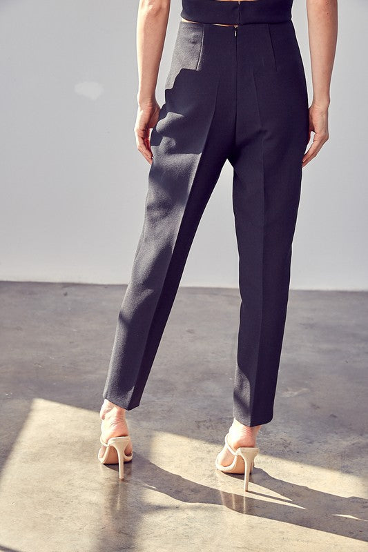DO + BE COLLECTION High Waisted Slim Pants