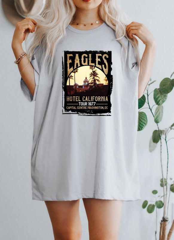 Eagles Hotel California Music Fest Tee Plus Size