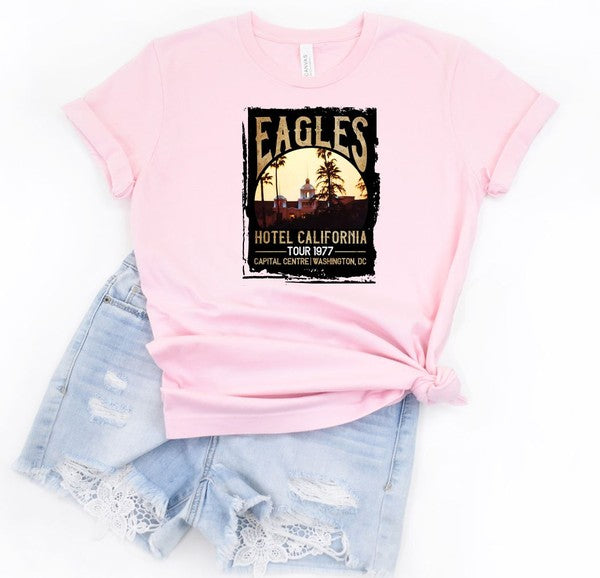 Eagles Hotel California Music Fest Tee Plus Size