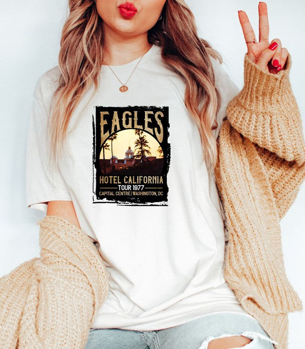 Eagles Hotel California Music Fest Tee Plus Size