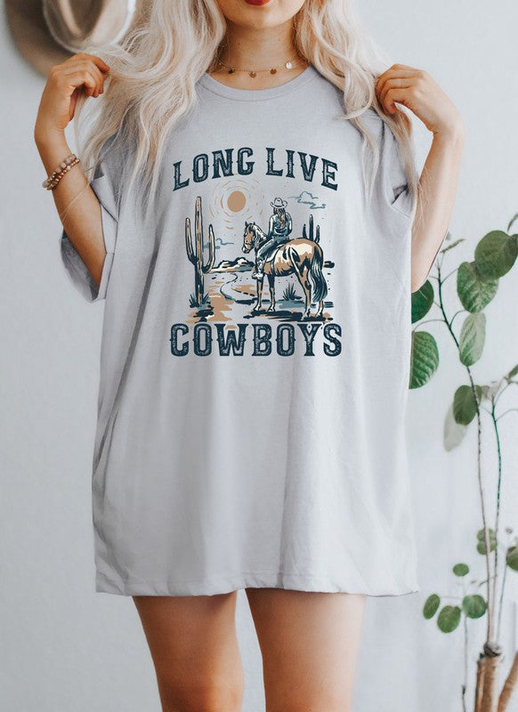 Long Live Cowboys Graphic Tee - Boho Soho